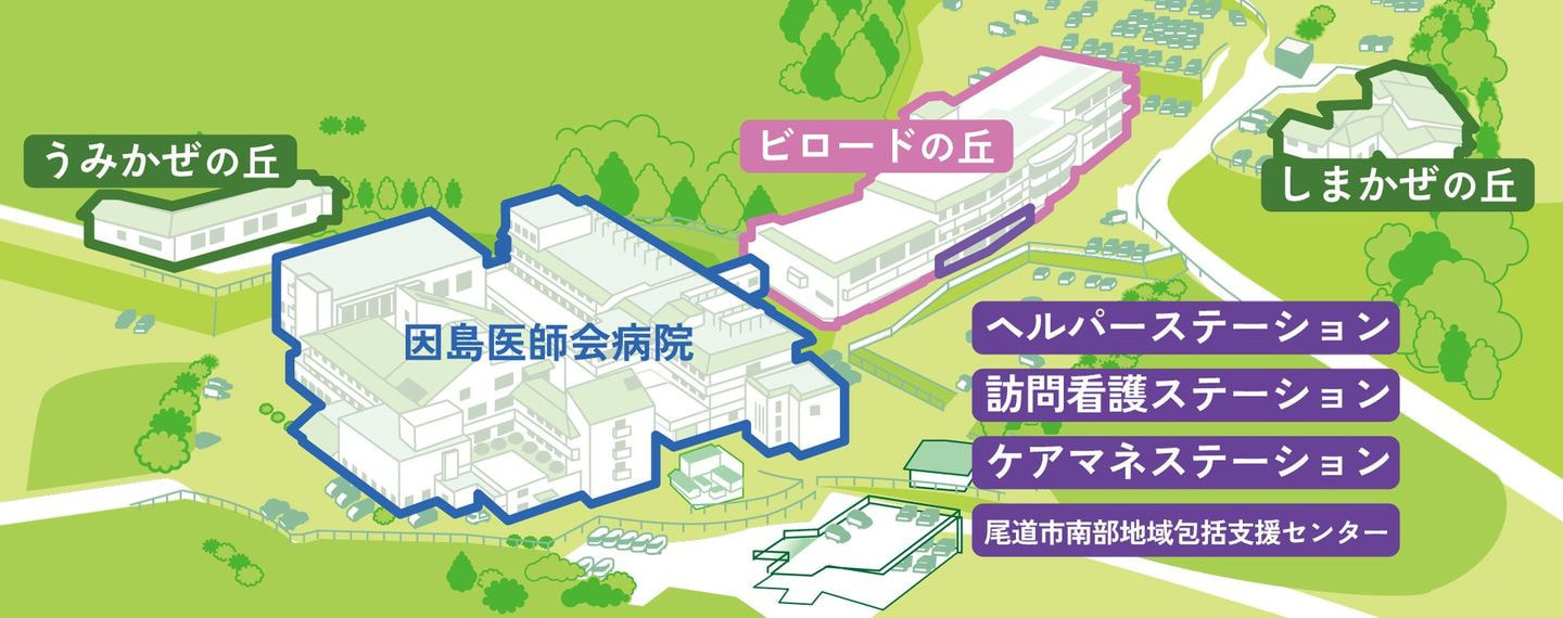 因島医師会の医療・介護施設